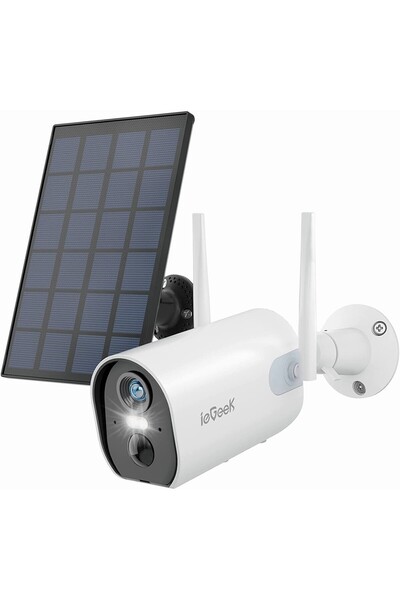 ie Geek Cameră de Supraveghere solară ieGeek ZS-GX2S Conectivitate Wi-Fi, Viz...