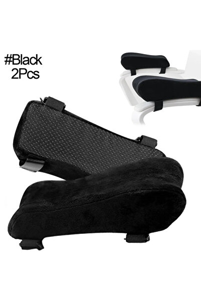 Choice1 2pcs-black 1Pair Chair Armrest Cooling Gel Cushions Elbow Pillow Pres...