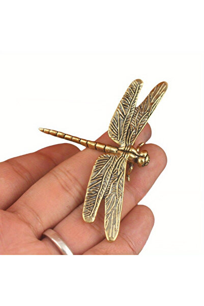Choice Brass Dragonfly Vintage Brass Dragonfly Figurine - Antique-Style Home ...