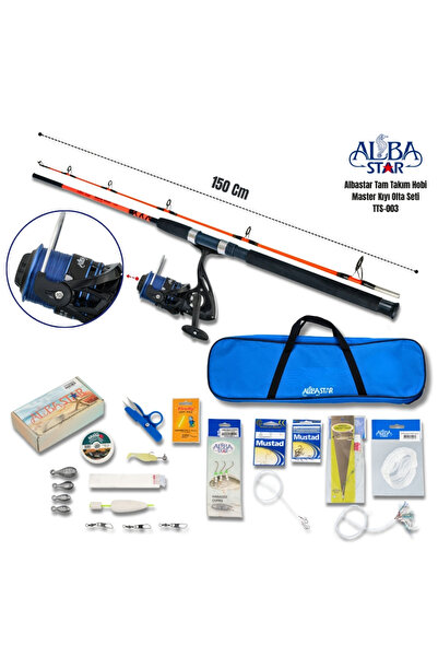 Albastar Tts003 Profesyonel Tekne Olta Seti 150cm