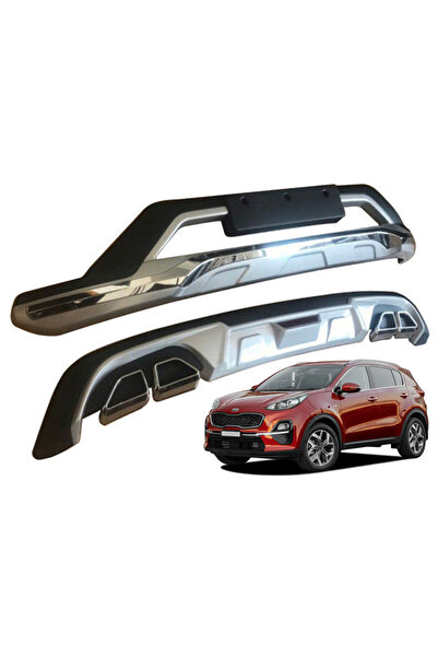 Universal Kia Sportage Ön Arka Tampon Koruma Difüzör 2018 Sonrası