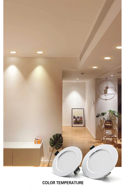 Choice Silver 7W warm colors HOMEFISH Spot LED Downlight Ceiling AC 220V 240V...
