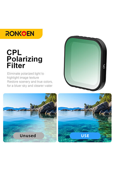 Choice5 CPL Filter Ronkoen CPL ND8 ND16 ND32 Lens Filter Kit Aluminum Alloy F...