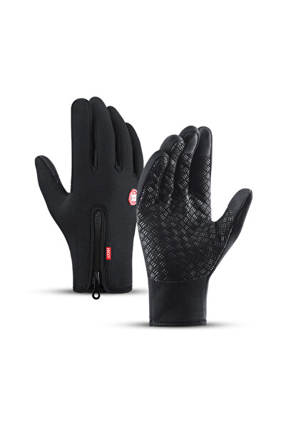 Choice8 M upgrade black Winter Cycling Gloves Men Women Motorcycle Fleece Spo...