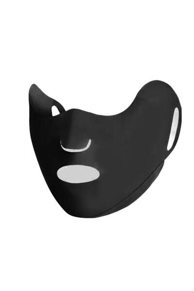 Choice1 Black UPF50+ Sun Protection Face Mask, Breathable Polyester UV Shield...