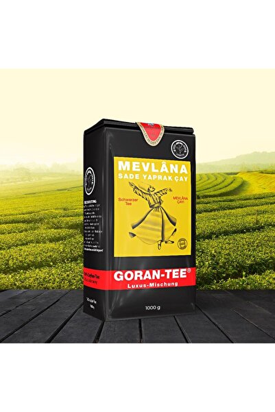 Goran tee mevlana sade yaprak cay luxus mischung Mevlana Çay 1000g