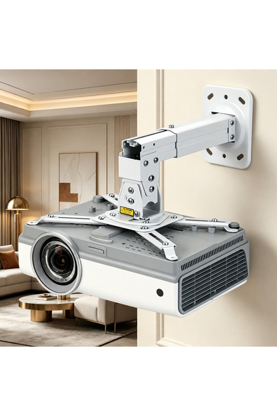 Dualtech Teleskopik Tavan Projeksiyon Cihazı Askı Aparatı 26-37 cm Arası Ayar...