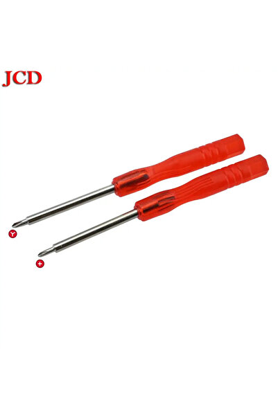 Choice 2pcs JCD New Tri-Wing & Philips Screwdriver Set For GBA For GBC For DM...