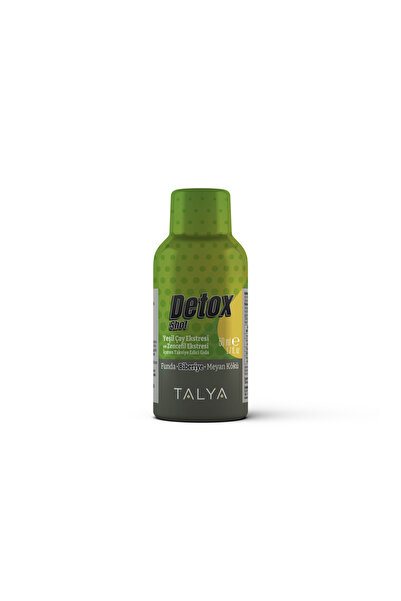 Talya Detox Shot Yeşilçay Ekstresi ve Zencefil Ekstresi İçeren Takviye Edici ...
