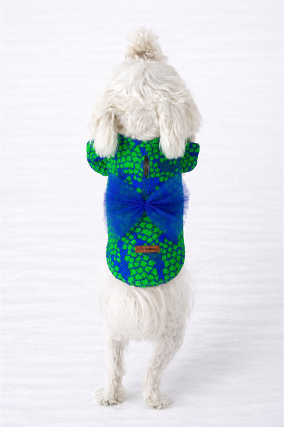 PATİLİNKA Cat-Dog 100% Cotton Viscose Summer Shirt - Undershirt - Dress - Clo...