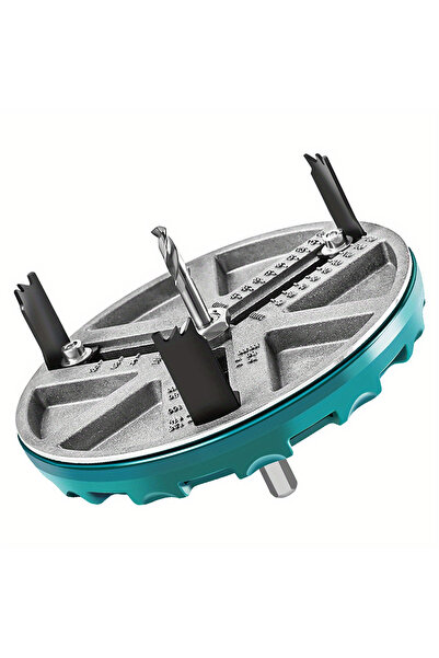 Choice green Adjustable Multifunctional Universal Hole Opener Diameter Woodwo...