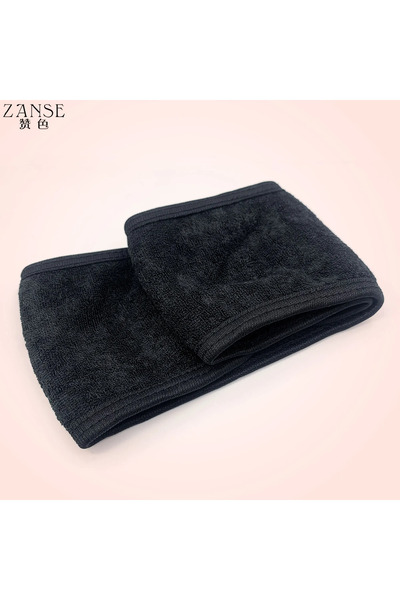 Choice4 Black 1pc Headband Makeup Headscarf for Eyelash Extension Supplies Sp...