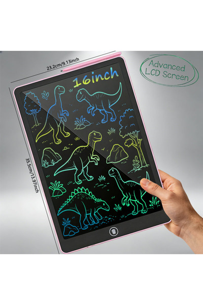 Choice3 16inch Model A Pink 8.5/12/16 Inch Electronic Drawing Board LCD Writi...
