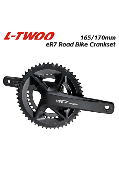 l-twoo مجموعة كرنك دراجة الطريق LTWOO 50-34T 165mm ER7، بتقنية التشكيل من قطع...