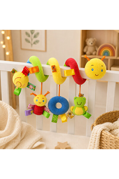 LOOFI Velvet Spiral Hanging Baby Toys