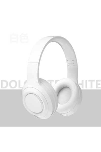 choice2 White Wireless Bluetooth Headphones Over Ear HIFI Stereo Headsets Noi...