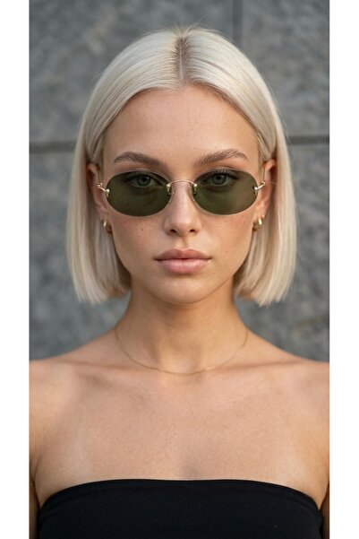 Olivier Philippe 6019 Gold-Green Sunglasses