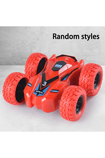 Choice3 Inertia Car Red Children's Toy Car Fun Double-Sided Car Inertial Safe...