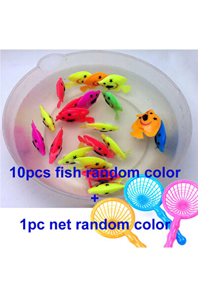 Choice20 1 set plastic fish Children's 10Pcs/Set Kawaii Simulation Goldfish B...