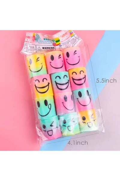 Choice 1.05inch G1558A 12pcs/Set Rainbow Stacking Music Nostalgic Puzzle Plas...