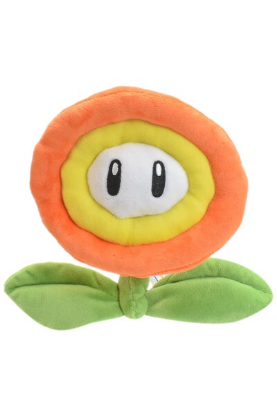 Choice PSM009-A-OG-7.9 Fire Flower Ice Flower Plush Toys Soft Doll Stulled To...