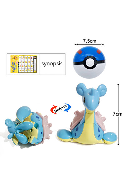 Choice11 13 High Quality Pokemon Ball Deformation Toy Pikachu Mewtwo Gyarados...