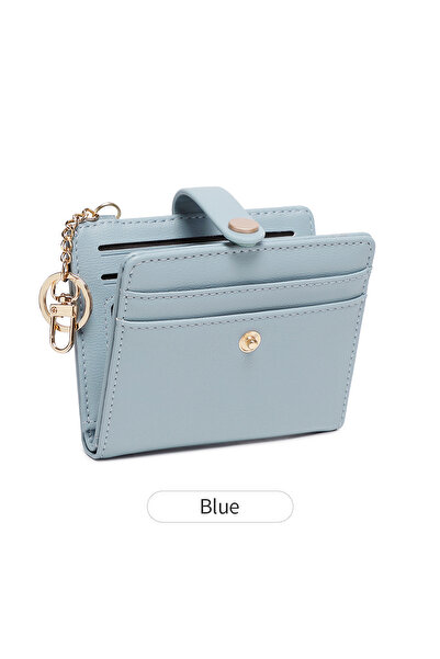 choice2 QB392-Blue MIYIN Ultra-thin Women's Wallet RFID Shielded Bi-fold /ID ...