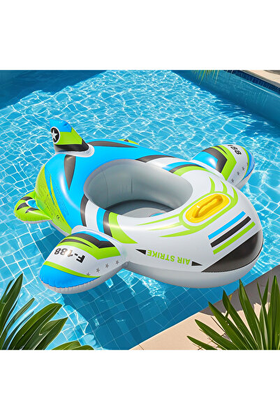Choice Green 1PC Summer Inflatable Airplane Float - for Water Fun, Pools & La...