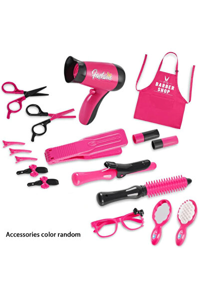 Choice 17PCS Set 17pcs Pretend Play Hair Salon Set For Girls, Including Hair ...
