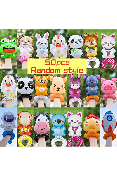 Choice 50PCS Other Random Mix 50pcs Cute Animal Wristband Balloons Cartoon Ra...