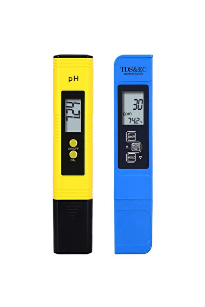 Choice 2pcs TDS PH Meter Digital Water Tester 0.01ph High Accuracy PH Meter 0...