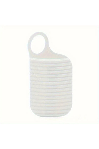 Choice WHITE Portable Plastic Washboard with Suction Cup - Multifunctional Fo...