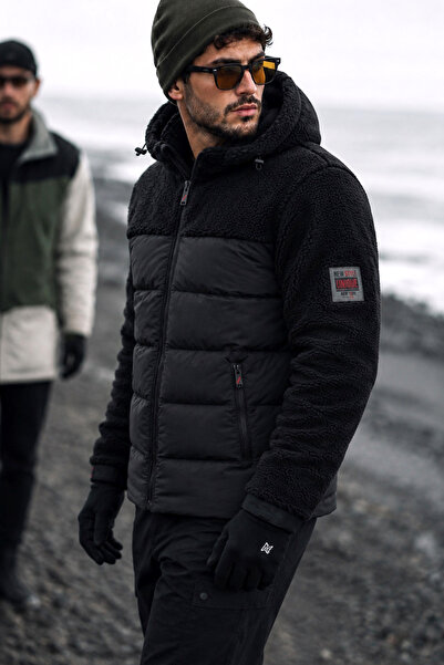 Delpino Waterproof Men's Hooded Puffer Jacket