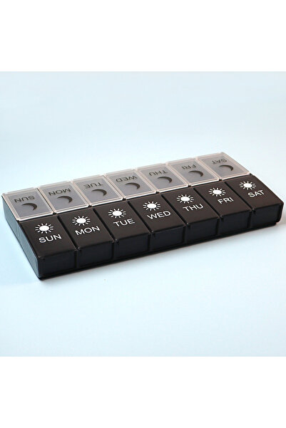 Choice No.1 New Hot Large Weekly Pill Cases Organizer 2 Times A Day Pill Box ...