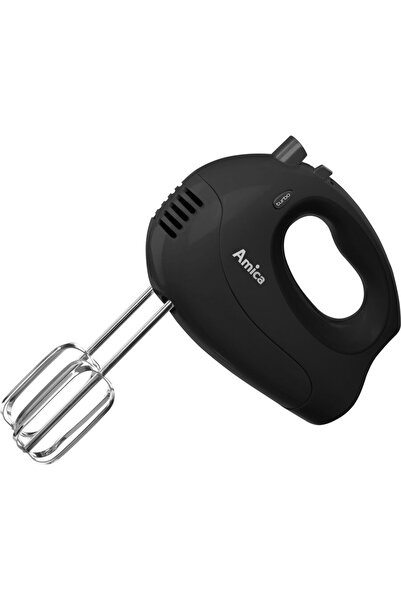 AMICA Mixer de mana MDT 1013, 250 W, 5 viteze, functie turbo, Negru