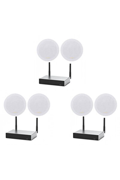 tibo Pachet sonorizare stereo multiroom 3 zone cu 3x Arylic A30+ si 6 boxe de...