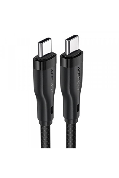 Acefast Cablu Date si Incarcare USB-C - USB-C C8-03, 60W, 1.2m, Negru