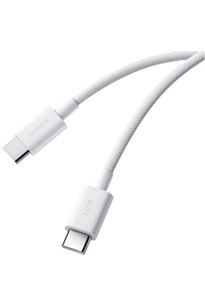 Xiaomi Cablu Date si Incarcare USB-C - USB-C Xiaomi, 60W, 1m, Alb BHR0878GL