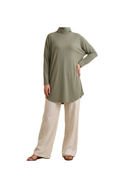 RESPİRO Flowy Seasonal Soft Tunic with Comfortable Cut and Plus Size Fit