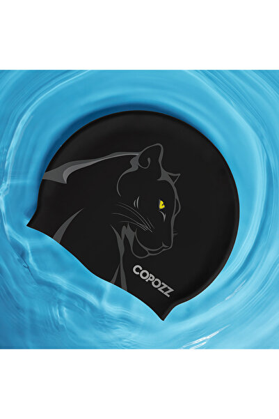 Choice Panther COPOZZ Water Sports Women Men Swimming Cap Ear Protect Long Ha...