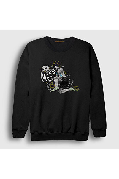 Presmono Unisex crna 10 Argentina fudbalska majica Lionel Messi 313713tt