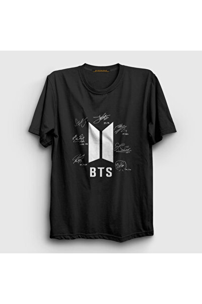 Presmono Tricou unisex Black Signs Bts 22619tt