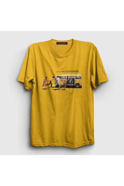 Presmono Unisex Yellow Van Little Miss Sunshine T-Shirt 589728Tt