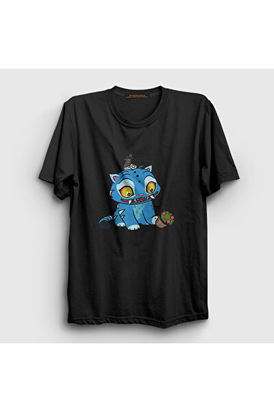 Presmono Unisex Black Blue Tiger V2 K Pop Demon Hunters T-Shirt 571043Tt