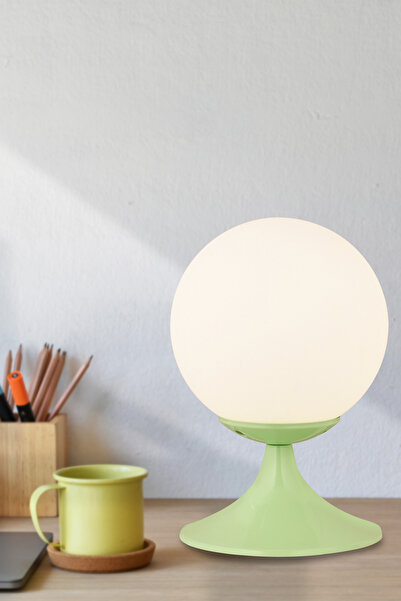 Apliqa Esfera Mint Green White Glass Lampshade