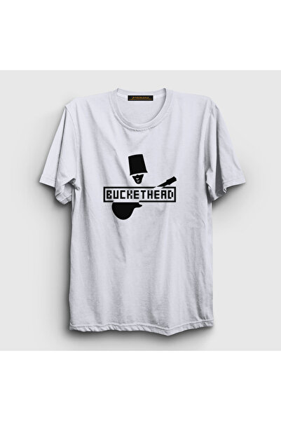 Presmono Beli logo unisex kapa T-shirt - 456460tt