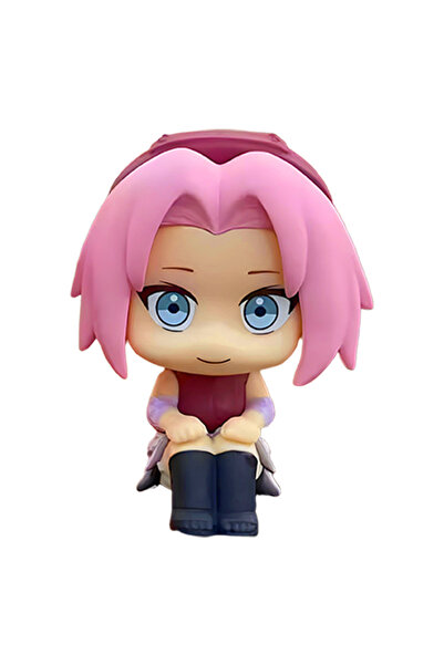 BANDAI A-No Box Anime Naruto Cute Sakura Haruno Gaara Sitting Posture Cartoon...