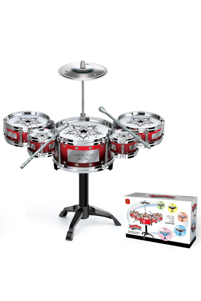 Choice1 RED Drums, Jazz Drums, Music Enlightenment for Children and Babies, T...