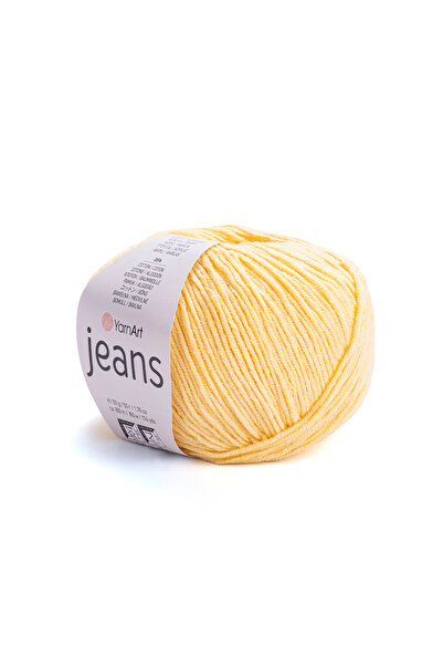 Yarnart Yarn Art Jeans 88 Koyu Sarı Amigurumi Örgü İpi Hırka Örgü İpi Bebek İ...