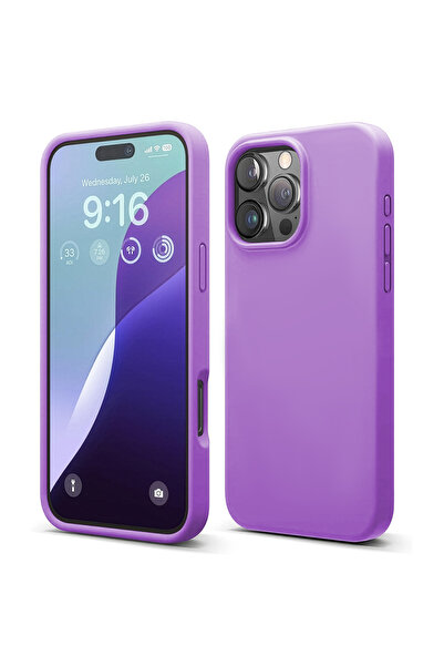 Casey Studios iPhone 16 Pro Silicone Case, with microfiber, thin, protective,...